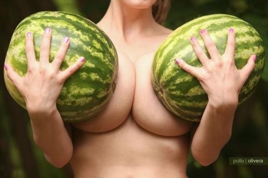 watermelon boobs